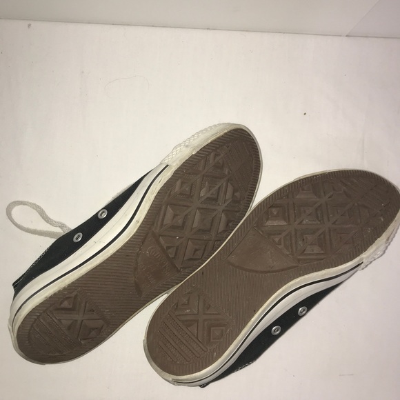 All-Star Converse Classic Black Lace-Up Sneakers - Picture 5 of 8